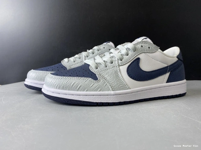 CW8576-200 Air Navy 1 Grey Blue Jordan 0607
